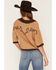 Image #4 - By Together Women's Short Sleeve Sweater, Camel, hi-res