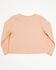 Image #3 - Shyanne Girls' Molly 3/4 Bell Sleeve Graphic Tee, Mauve, hi-res