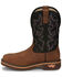 Justin Men's Resistor Western Work Boots - Composite Toe, Brown, hi-res