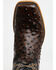 Image #6 - Horse Power Men's Ostrich Print Western Boots - Broad Square Toe, Brown, hi-res