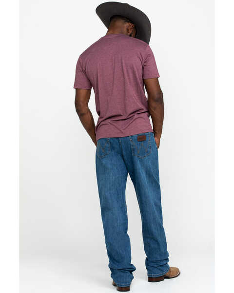 Image #5 - Wrangler 20X Men's Admiral Blue Relaxed Competition Bootcut Jeans  , , hi-res