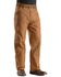 Image #2 - Carhartt Weathered Duck Dungaree Fit Khaki Work Pants, Brown, hi-res