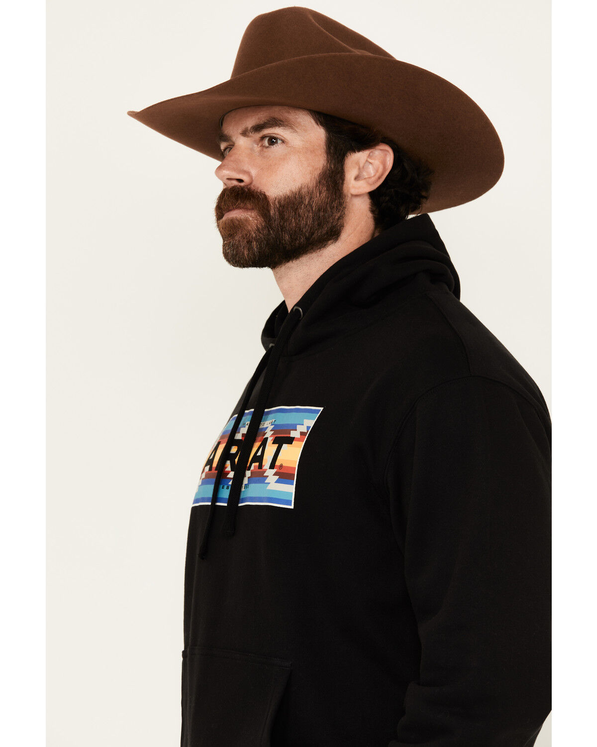 Image #2 - Ariat Men's Boot Barn Exclusive Diamond Canyon Hooded Sweatshirt, , hi-res