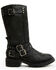 Image #2 - Very G Women's Forever Harness Boots - Round Toe, Black, hi-res