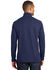 Image #2 - Port Authority Men's True Navy 3X Pinpoint Mesh 1/2 Zip - Big & Tall, Navy, hi-res