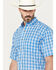 Image #2 - Wrangler Riata Men's Assorted Plaid Print Short Sleeve Button-Down Western Shirt, Multi, hi-res
