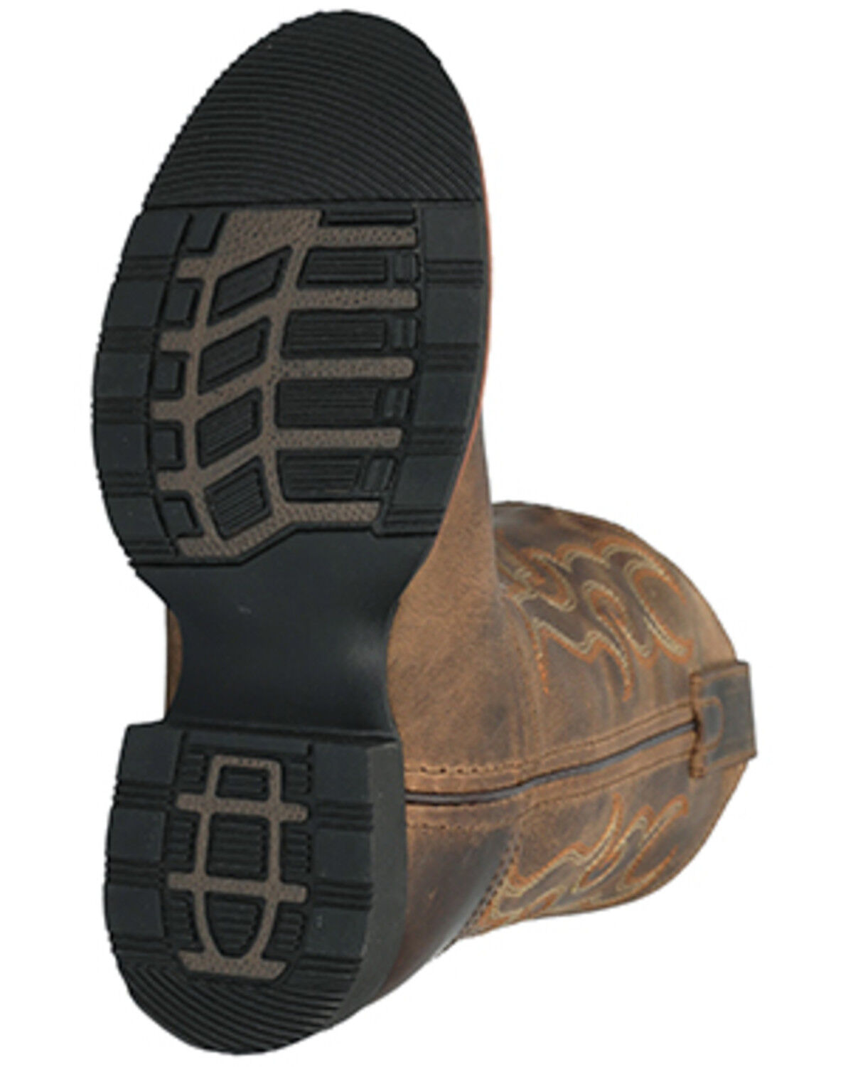 Image #7 - Smoky Mountain Boys' Showdown Western Boots - Round Toe, Brown, hi-res