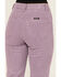 Image #4 - Rolla's Women's East Coast High Rise Corduroy Flare Pants, Light Purple, hi-res
