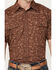 Image #3 - Cowboy Hardware Men's Roman Paisley Print Short Sleeve Western Snap Shirt, , hi-res