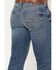 Image #4 - Ariat Men's M7 Livermore Medium Wash Slim Straight Stretch Denim Jeans, Medium Wash, hi-res