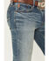 Image #2 - Moonshine Spirit Men's Twister Wash Decker Slim Straight Stretch Denim Jeans, Medium Wash, hi-res