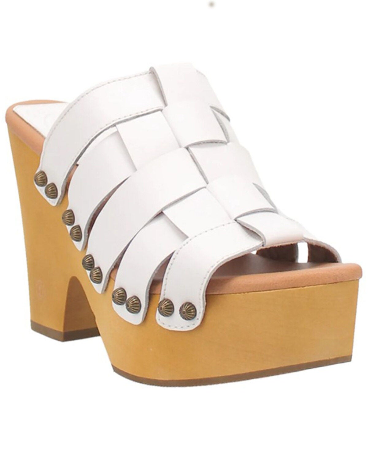 Dingo Women's Dagwood Sandals, White, hi-res