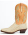 Image #3 - Dan Post Women's Queretaro Exotic Seabass Western Boots - Square Toe, Oryx, hi-res