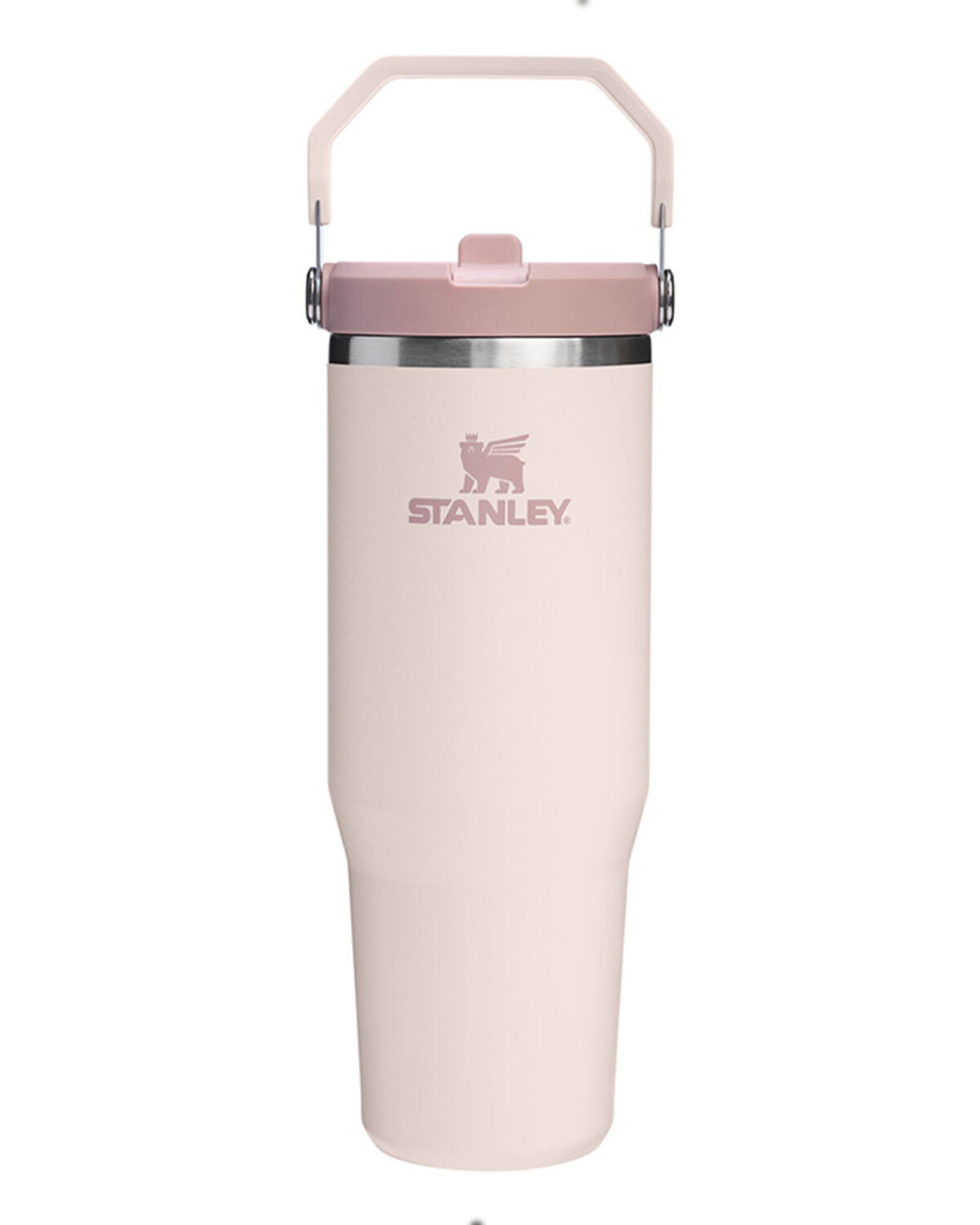 Image #1 - Stanley IceFlow™ Flip Straw 30oz Tumbler, Light Pink, hi-res