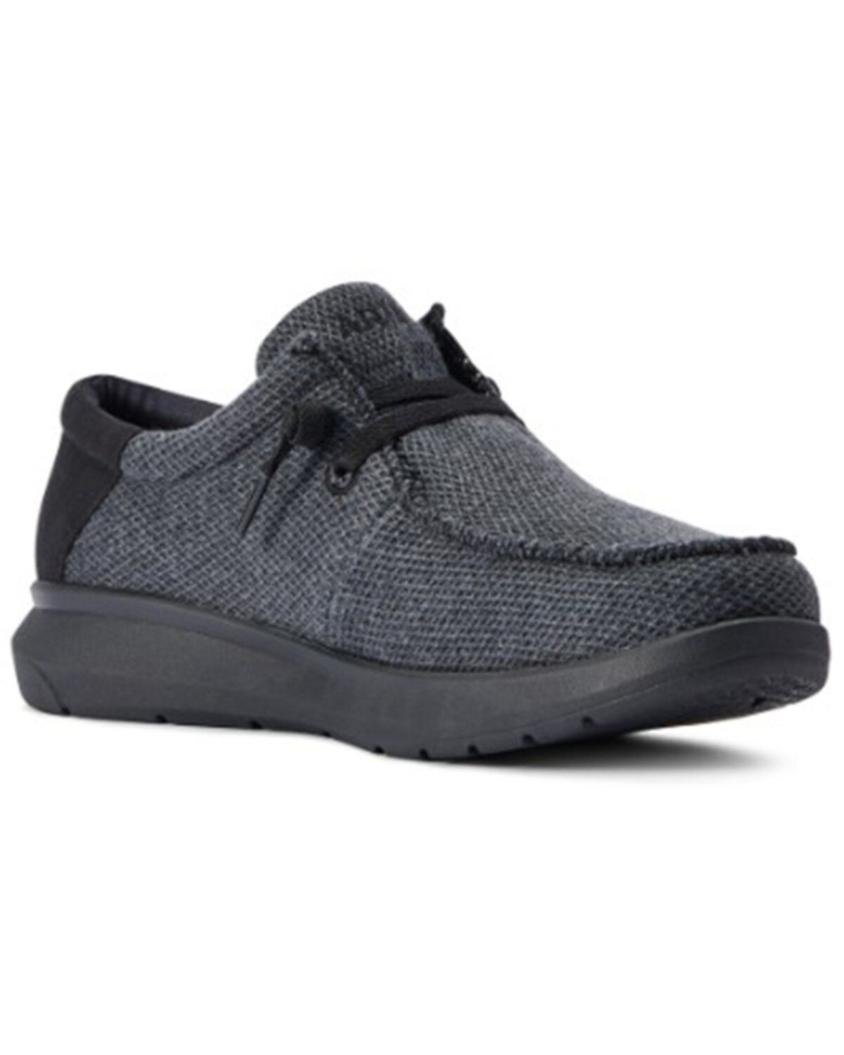 Image #1 - Ariat Men's Hilo Stretch Casual Shoes - Moc Toe, Grey, hi-res
