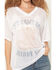 Image #3 - Youth in Revolt Women's Game Day Short Sleeve Graphic Jersey Shirt, White, hi-res
