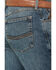 Image #4 - Ariat Men's M4 Legacy Relaxed Bootcut Stretch Denim Jeans, Blue, hi-res