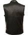Image #2 - Milwaukee Leather Men's Open Neck Snap/Zip Front Club Style Vest - 4X, , hi-res