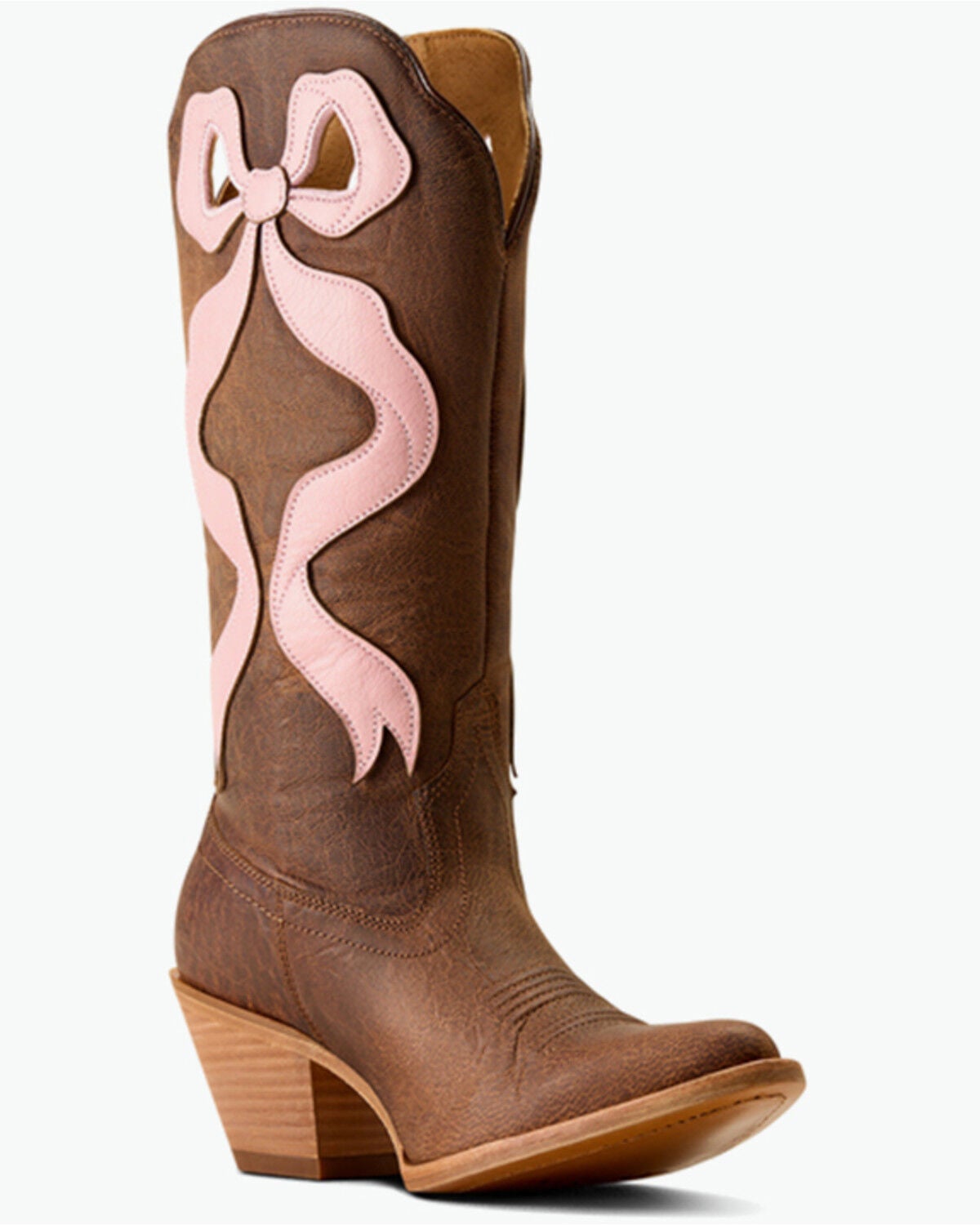 Image #1 - Ariat Women's Beaux Western Boots - Round Toe, Brown, hi-res