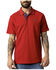 Image #2 - Kimes Ranch Men's El Capitan Short Sleeve Button-Down Polo Shirt, Red, hi-res