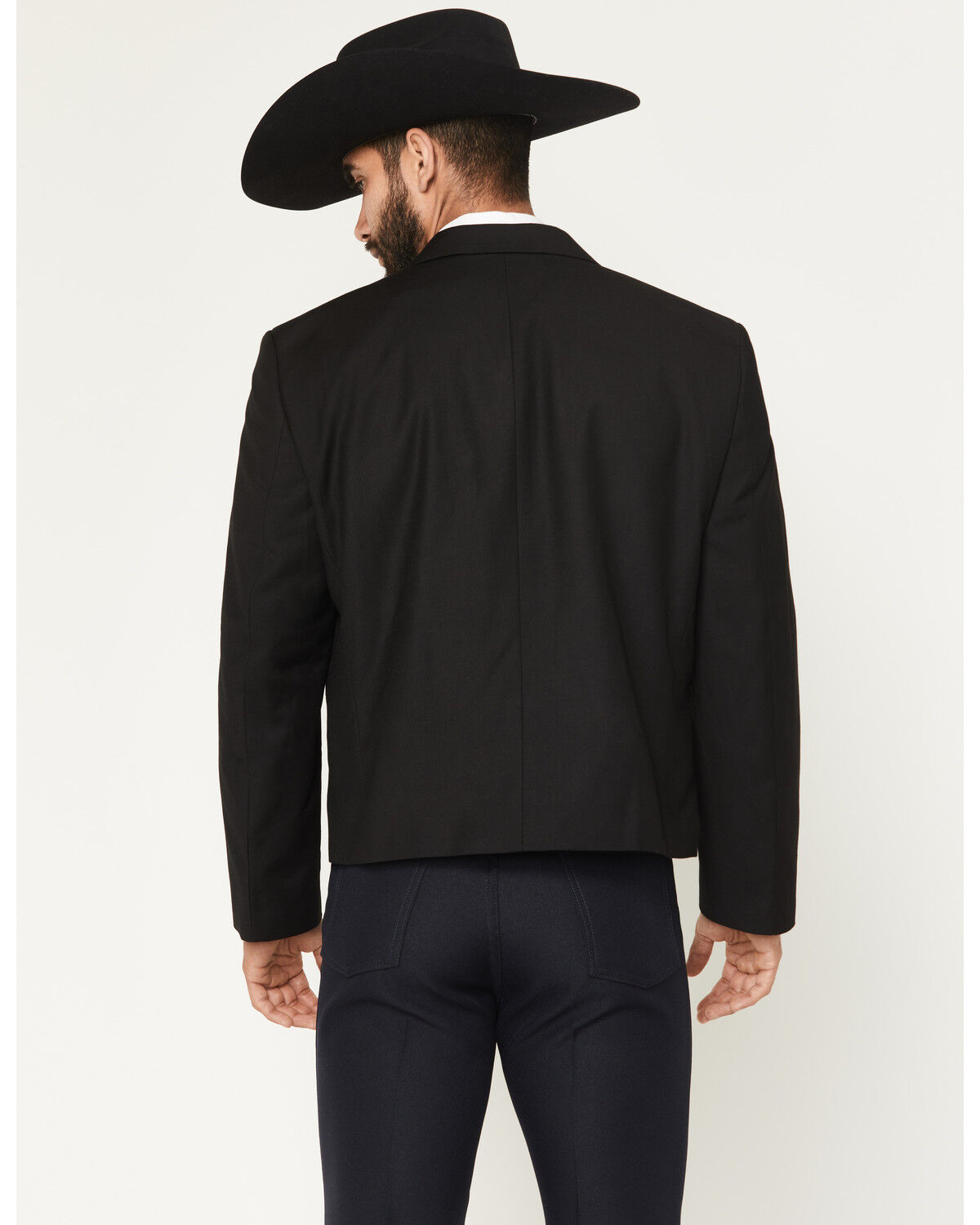 Image #4 - Cody James Black 1978™ Men's Solid Snap Cropped Sportcoat, Black, hi-res