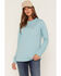 Image #3 - Ariat Women's Workman EST 1993 Long Sleeve Work T-Shirt, Turquoise, hi-res