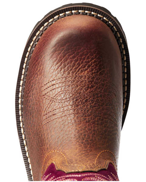 Image #4 - Ariat Women's Dark Brown Fatbaby Western Performance Boots - Round Toe, , hi-res