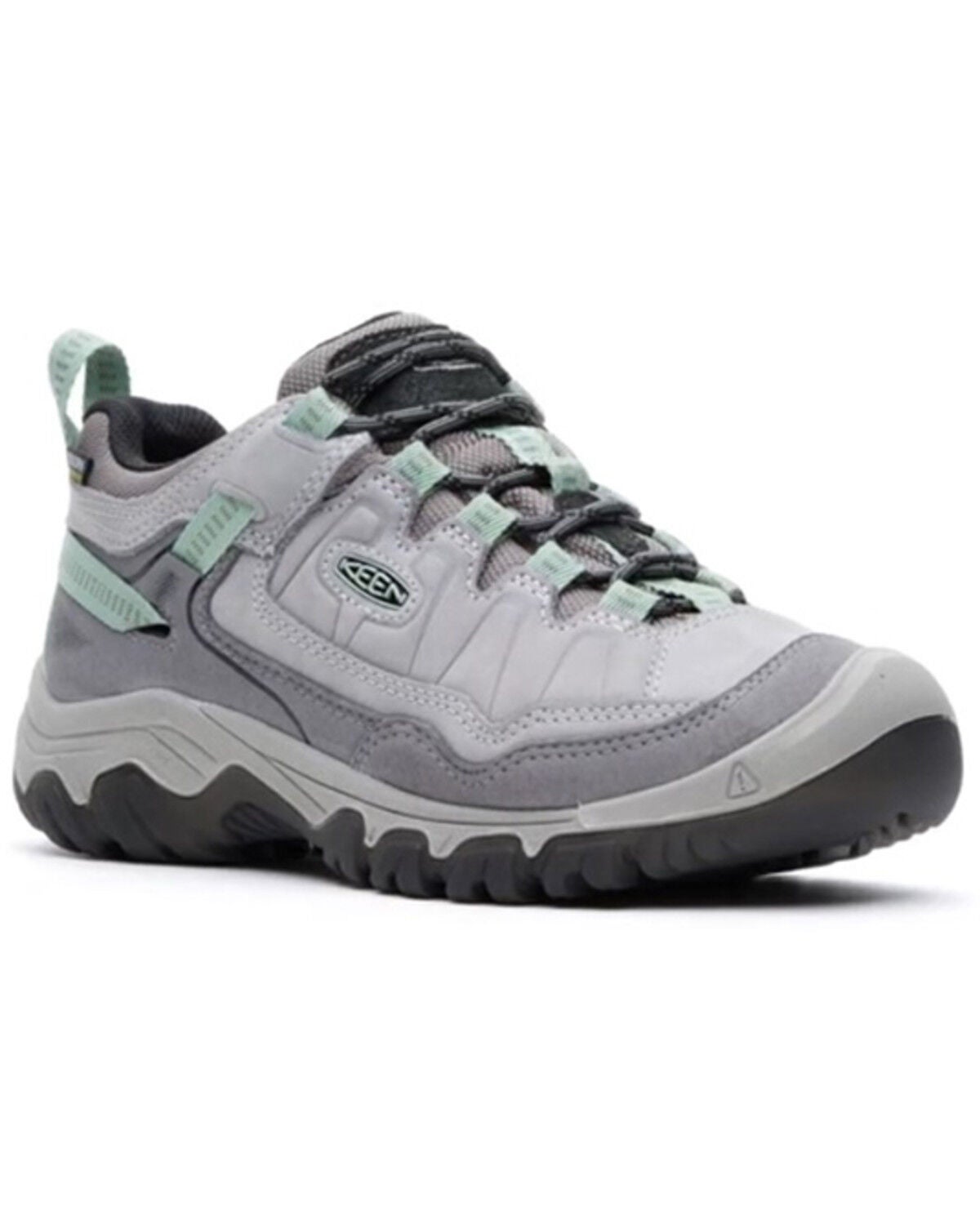 Keen Women's Targhee IV Waterproof Hiking Shoes - Soft Toe, Grey, hi-res