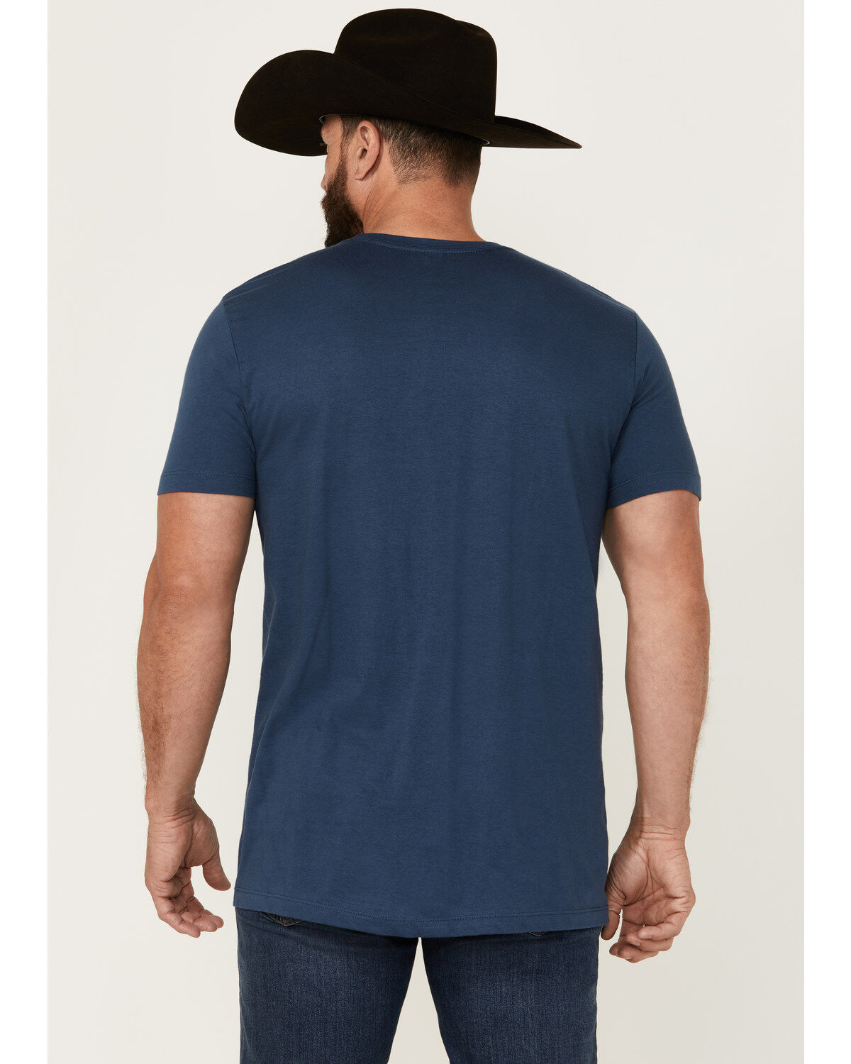 Image #4 - Cody James Men's American Native Logo Short Sleeve T-Shirt, Navy, hi-res