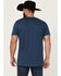 Image #4 - Cody James Men's American Native Logo Short Sleeve T-Shirt, Navy, hi-res