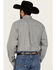 Image #4 - Cinch Men's Geo Print Long Sleeve Button-Down Western Shirt, Cream, hi-res