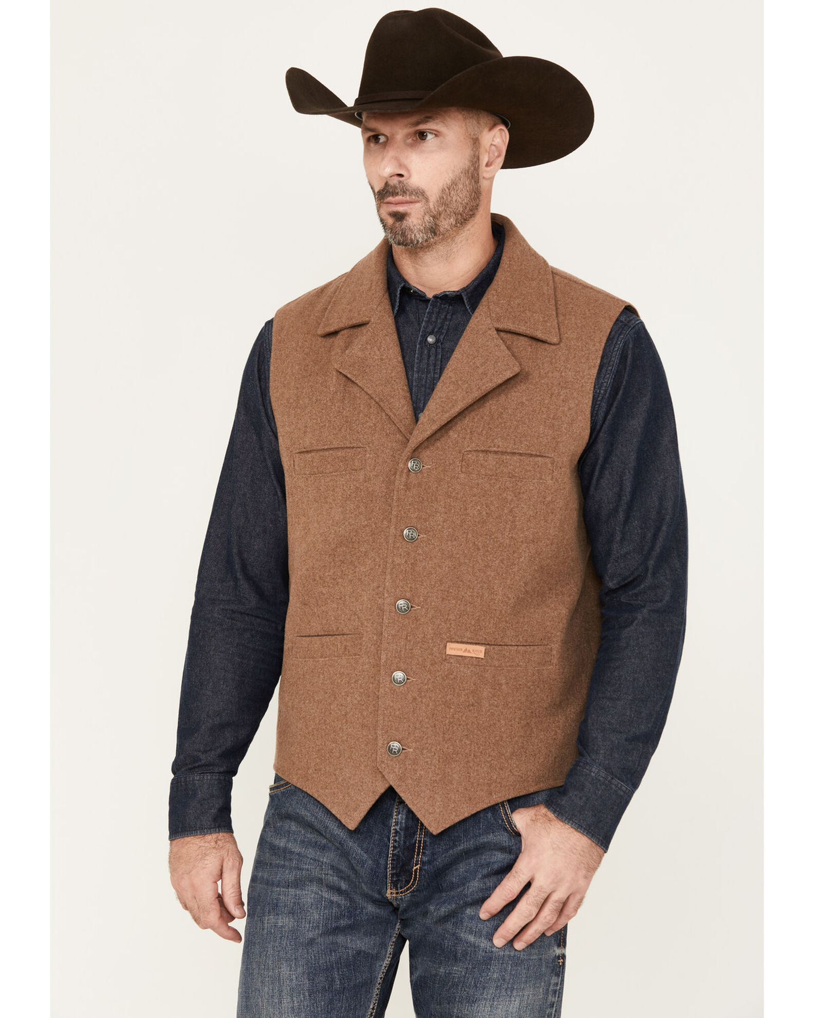 Powder river outfitters wool vest on sale