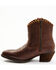 Shyanne Women's Sawyer Dolly Terra Western Fashion Booties - Round Toe , Cognac, hi-res