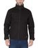 Image #1 - Forge Workwear Men's FR Ripstop Softshell Jacket, Black, hi-res