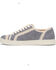 Image #3 - Frye Women's Ivy Crochet Low Lace Sneakers, Grey, hi-res