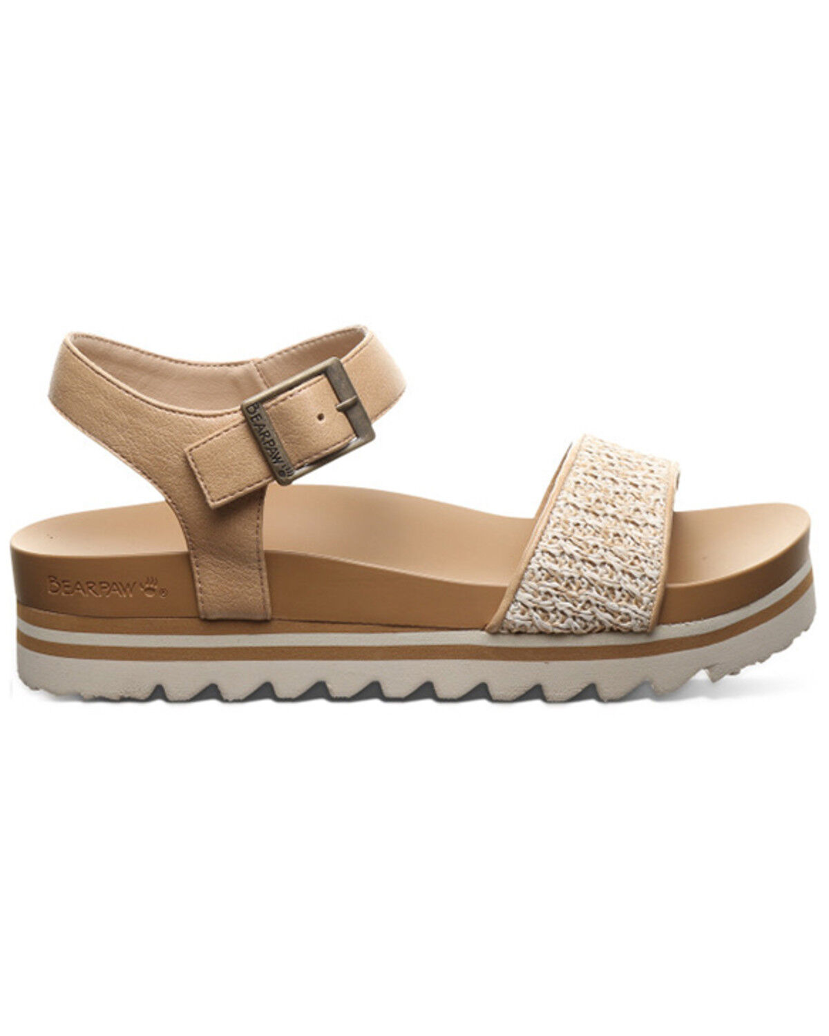 Image #2 - Bearpaw Women's Orion Sandals, Natural, hi-res