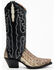 Image #2 - Dan Post Women's Karung Snake Exotic Western Boots - Snip Toe, Black, hi-res