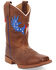 Image #1 - Dan Post Boys' Freedom Light Western Boots - Broad Square Toe, Tan, hi-res