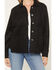 Image #3 - Idyllwind Women's Norton Faux Suede Bonded Fringe Shacket, Black, hi-res