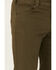 Image #2 - Brothers and Sons Men's Weathered Ripstop Stretch Slim Straight Pants, Olive, hi-res