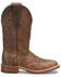 Double H Men's Bregman Western Boots - Broad Square Toe, Brown, hi-res
