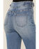 Flying Tomato Women's Light Wash High Rise Double Buckle Seam Front Stretch Bootcut Denim Jeans , Light Wash, hi-res