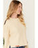 Image #2 - Cleo + Wolf Women's Colbie Southwestern Print Sweater, Oatmeal, hi-res