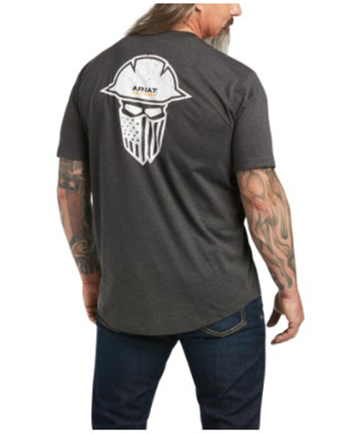 Ariat Men´s Rebar Workman Full Cover Graphic Work PocketT-Shirt teamlce.in - Image 3