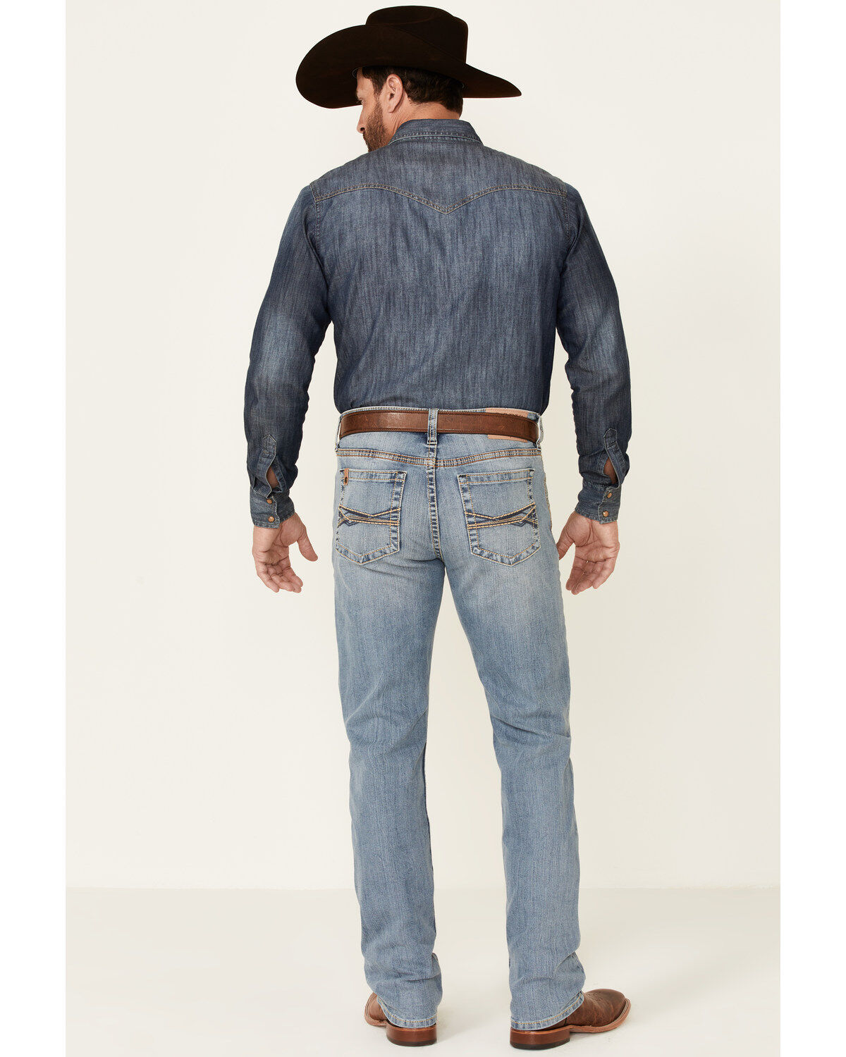 Image #2 - Cody James Core Men's Pistol Light Performance Stretch Slim Straight Jeans, , hi-res