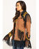 Double D Ranch Women's Saddle Texas Two Step Jacket, Brown, hi-res