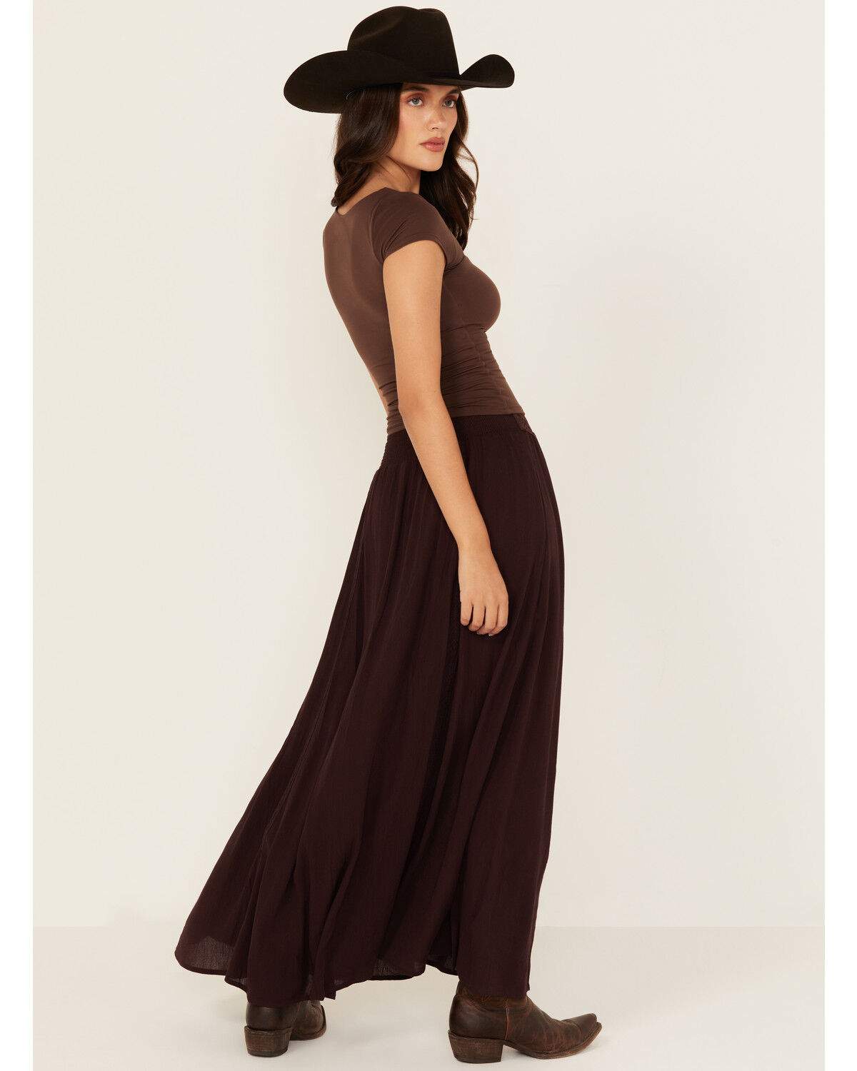Product Name:  Shyanne Women's Lace Inset Maxi Skirt