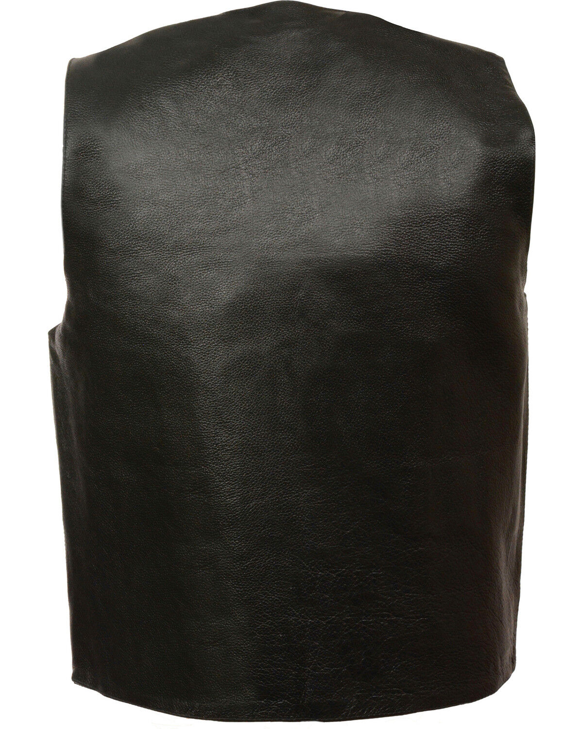 Image #2 - Milwaukee Leather Men's Classic Snap Gun Pockets Vest, Black, hi-res