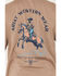 Image #4 - Ariat Men's Real Cowboy Short Sleeve Boxy Graphic T-Shirt, Taupe, hi-res