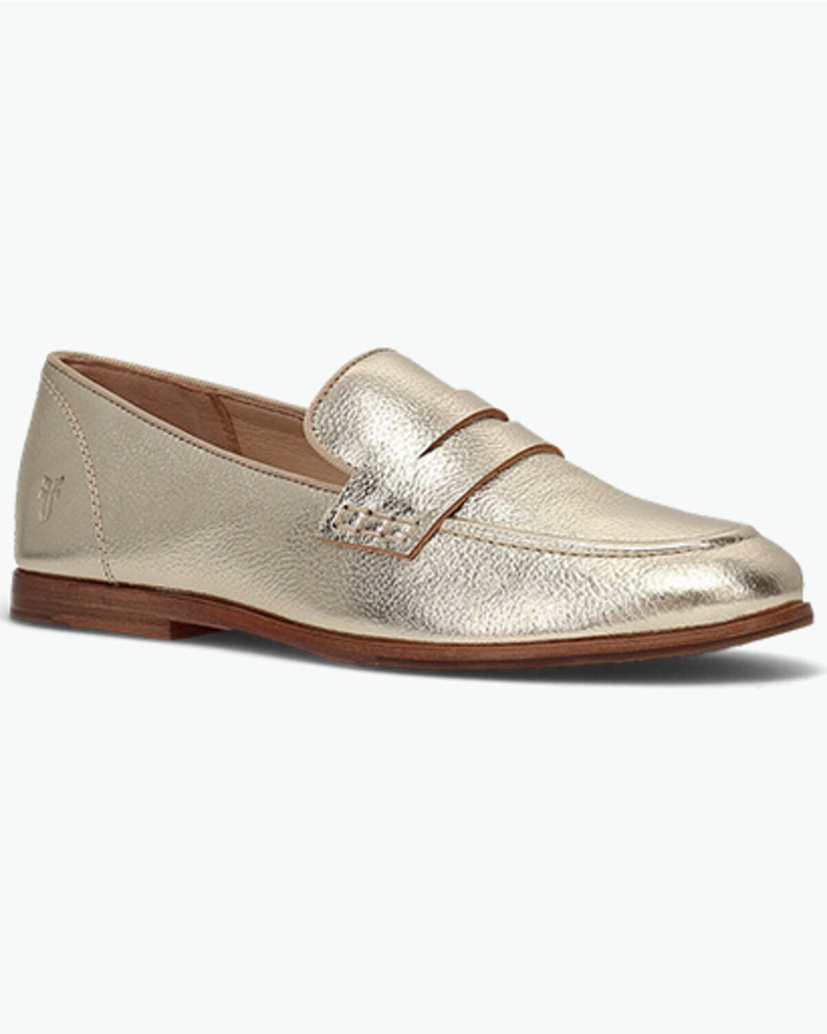 Frye Women's Faith Loafers, Gold, hi-res